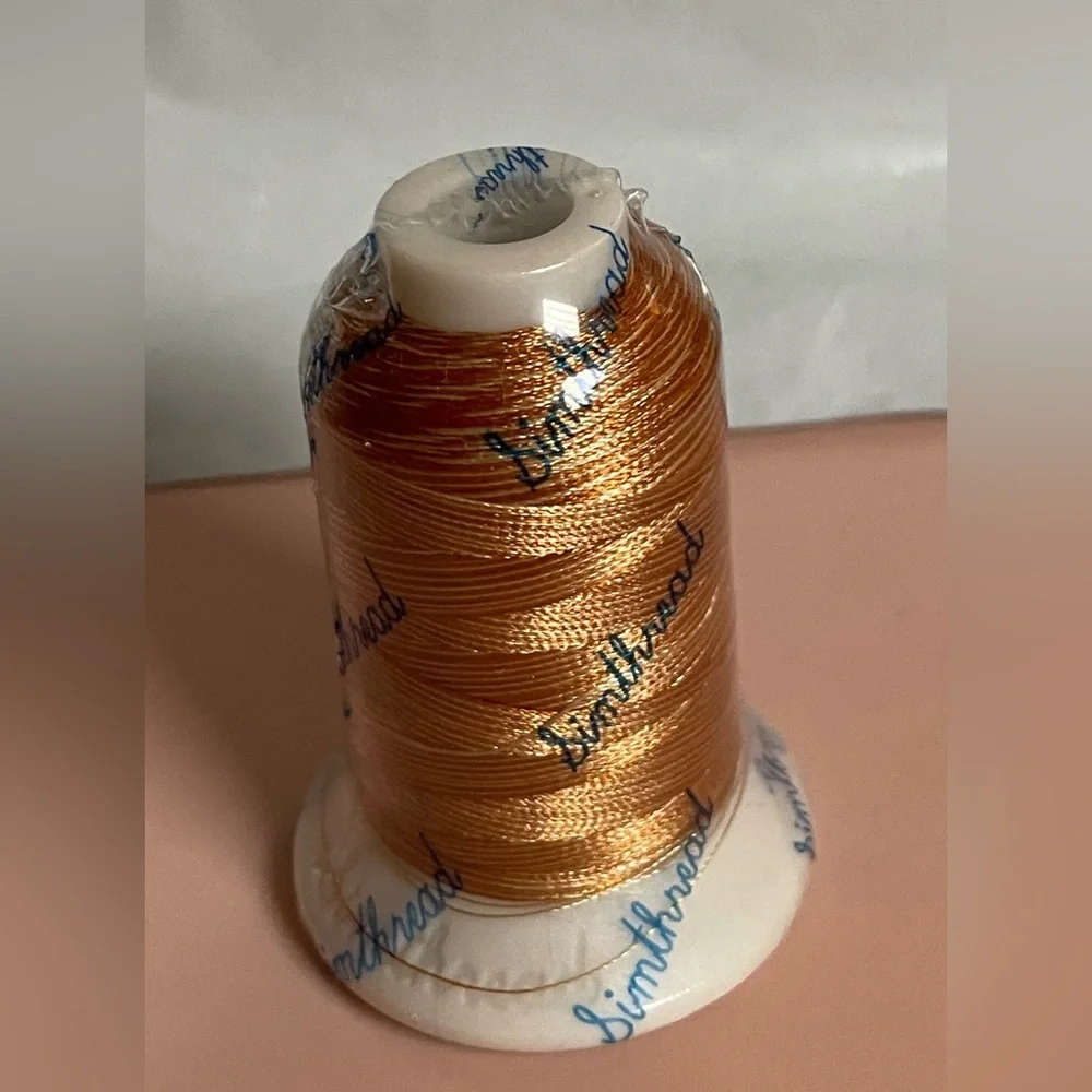 Simthread S117 Gold Damask Variegated Embroidery Thread 550Y  100% Polyester